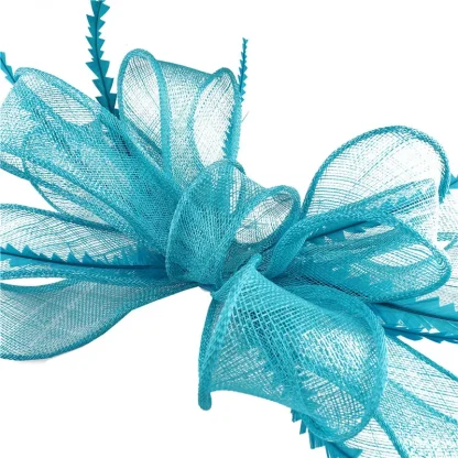 Creative Big Bow Sinamay Cocktail Hat - Image 14