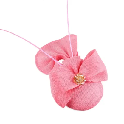 Creative Bow Fascinator with Luxury Decor - Image 4