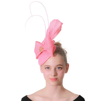 Creative Bow Fascinator with Luxury Decor - Image 3