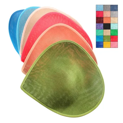 Simple Plain Design Disc Cocktail Hat - Image 2