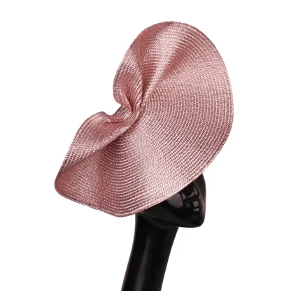 Irregular Disc Fascinator with Shiny Finish - Image 10